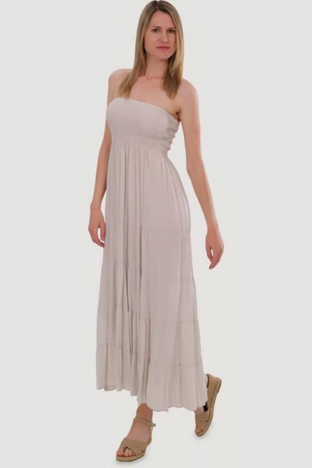 malito more than fashion Bandeaukleid 4635 figurumspielendes Sommerkleid St günstig online kaufen