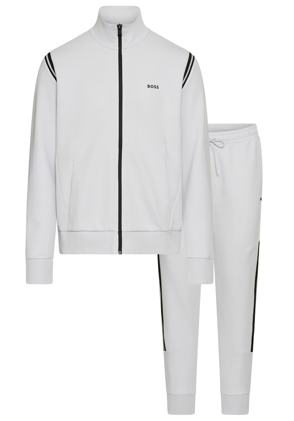 BOSS GREEN Sportanzug "Tracksuit Set", mit Streifen-Einsätzen günstig online kaufen