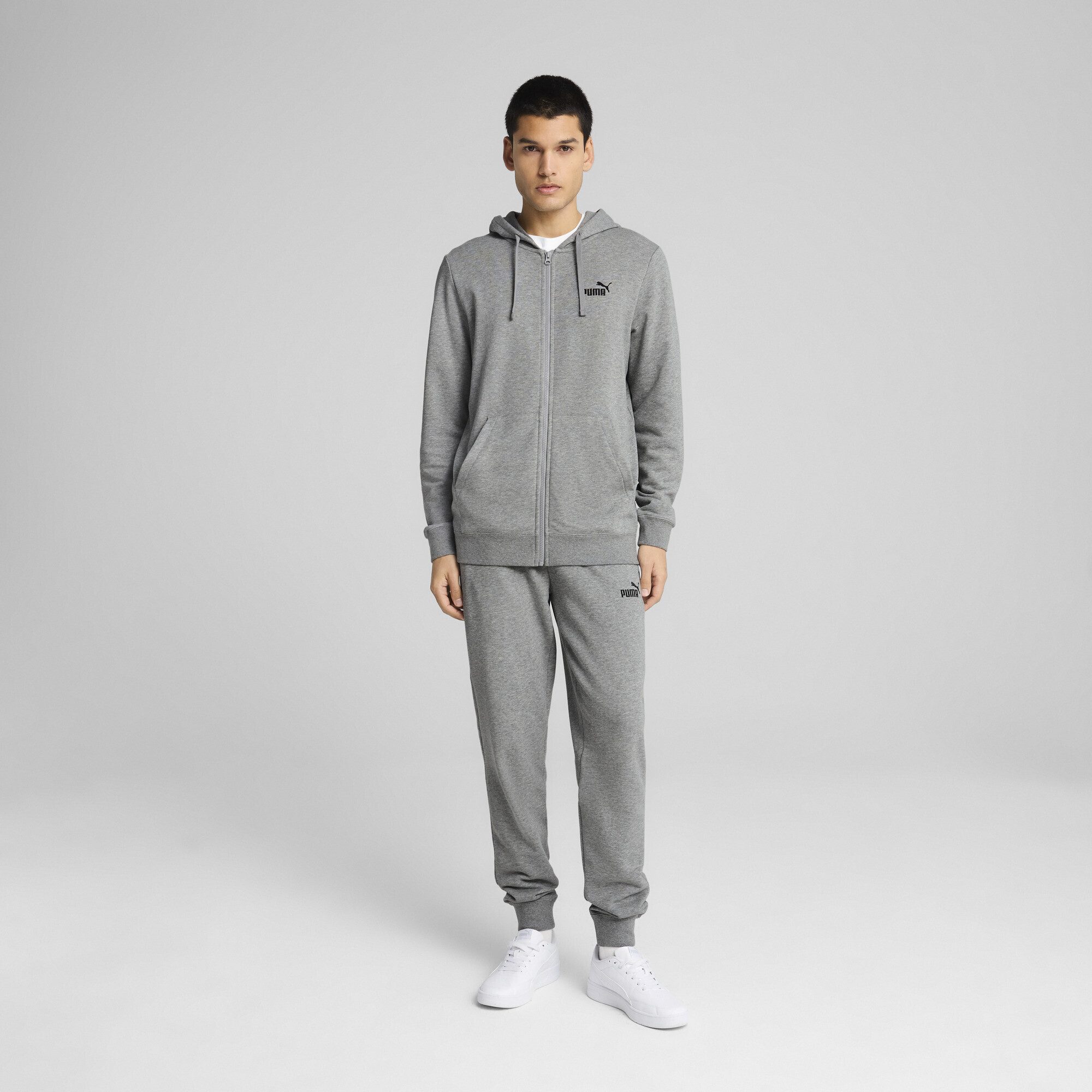 PUMA Sweatjacke "Essentials No. 1 Logo Kapuzenjacke Herren" günstig online kaufen