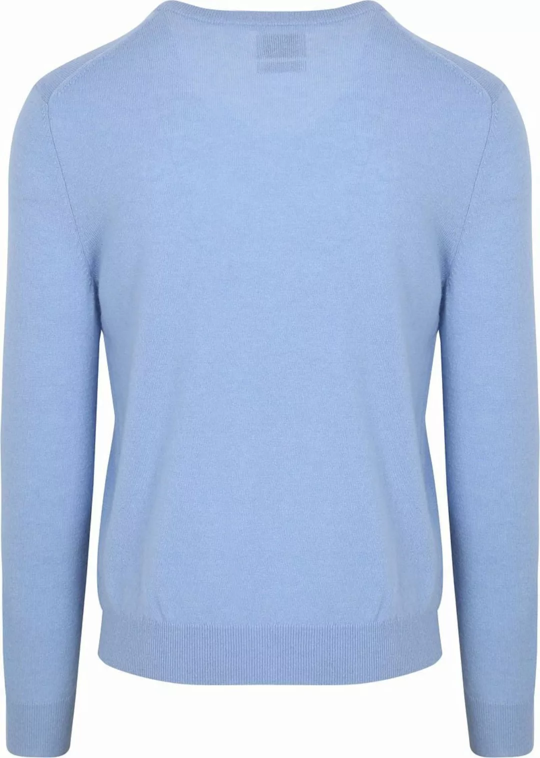 Gant Pullover V-Ausschnitt Wool Blend Hellblau - Größe L günstig online kaufen