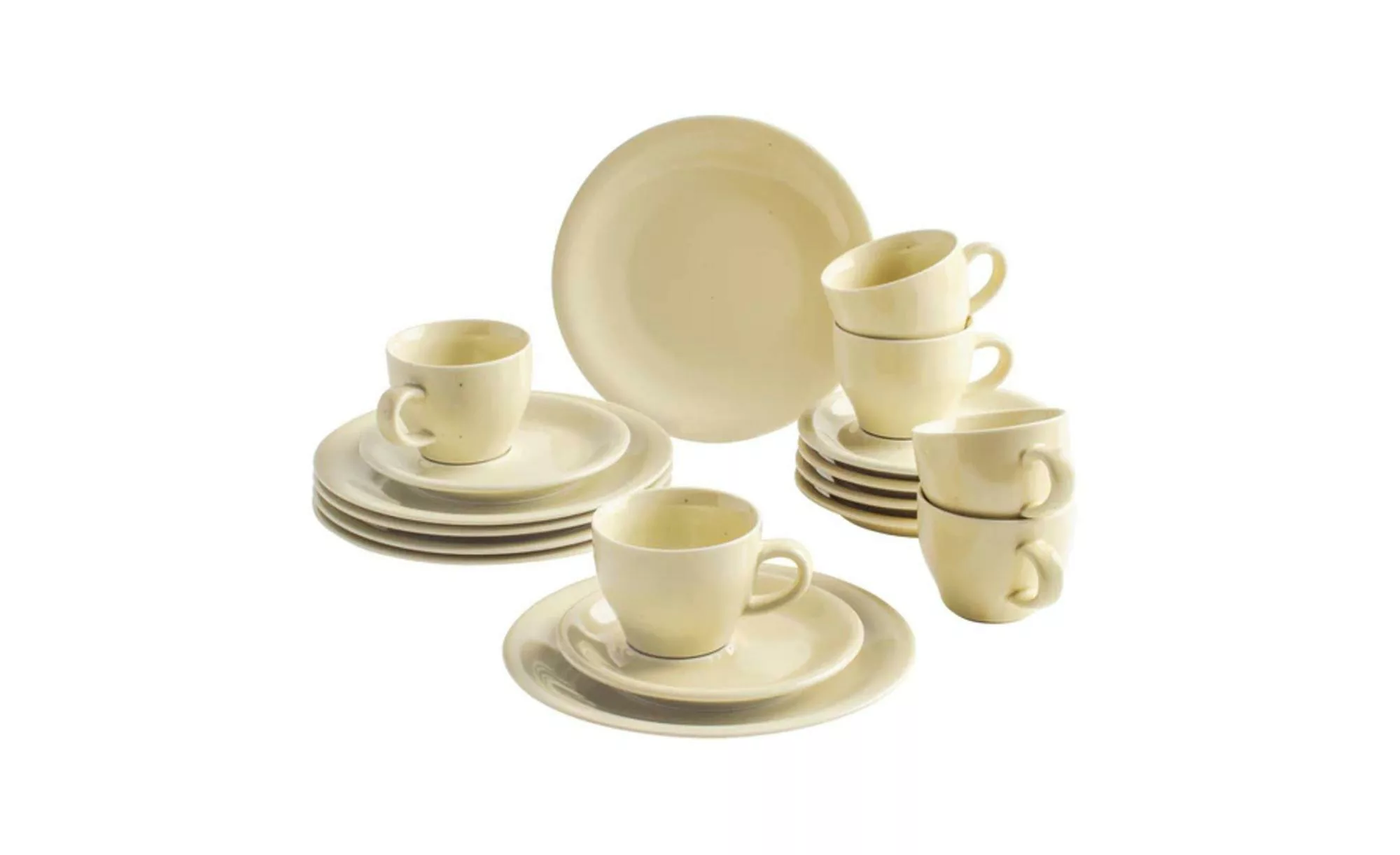 Kahla Untertasse  Homestyle ¦ creme ¦ Porzellan ¦ Maße (cm): B: 16 H: 2,2 G günstig online kaufen