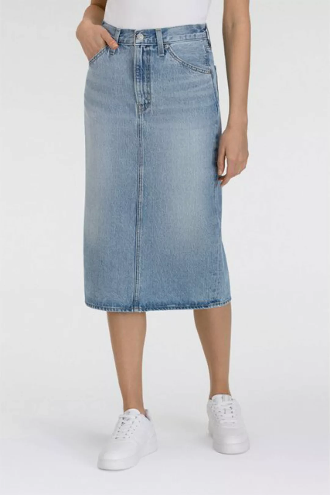 Levi's® Jeansrock HR BACK SLIT SKIRT mit Schlitz hinten günstig online kaufen