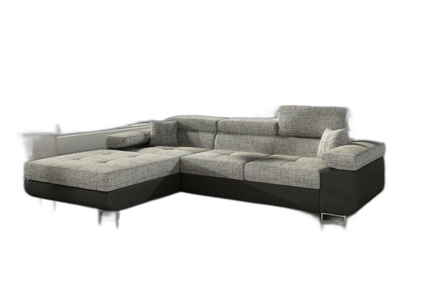 Xlmoebel Ecksofa Zeitgemäße Graue Wohnlandschaft L-Form Luxus Ecksofa Neu, günstig online kaufen