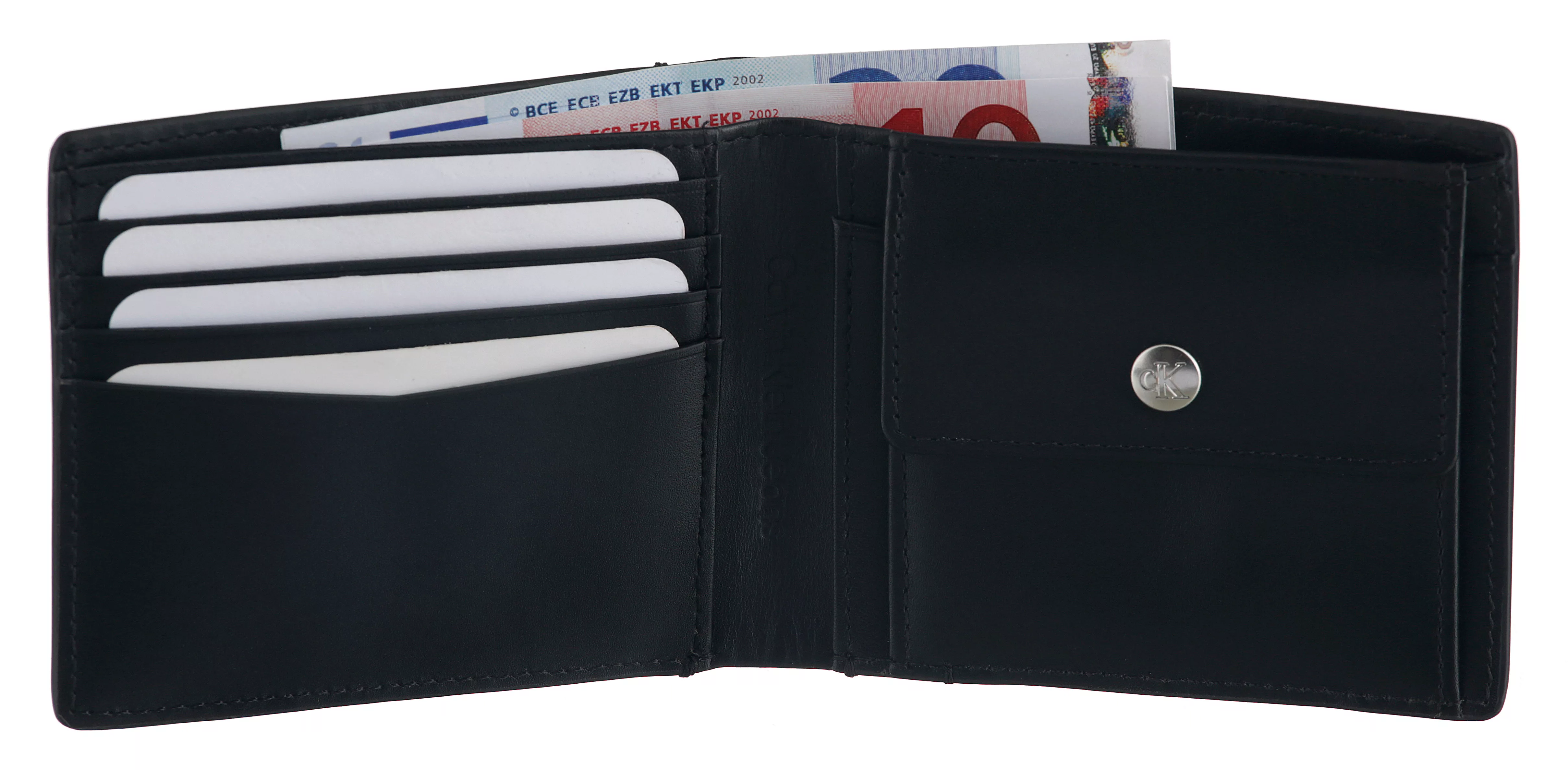 Calvin Klein Jeans Geldbörse "LOGO PRINT BIFOLD W/COIN" günstig online kaufen