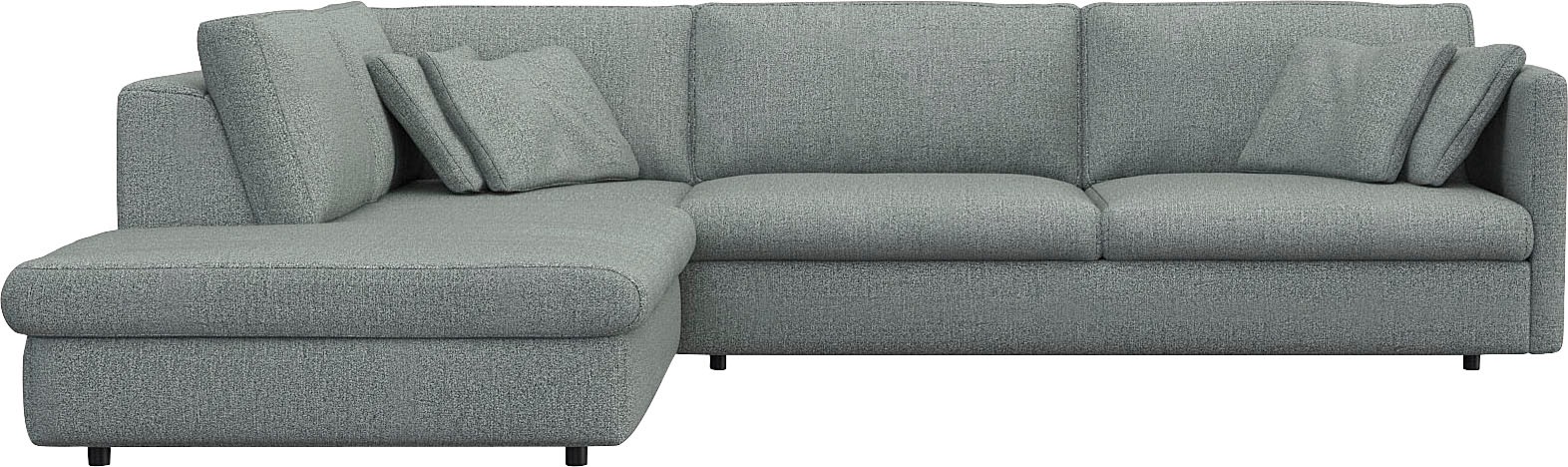 FLEXLUX Ecksofa "Lovane, elegant und zeitlos, bequem, L-Form", Weich & ansc günstig online kaufen