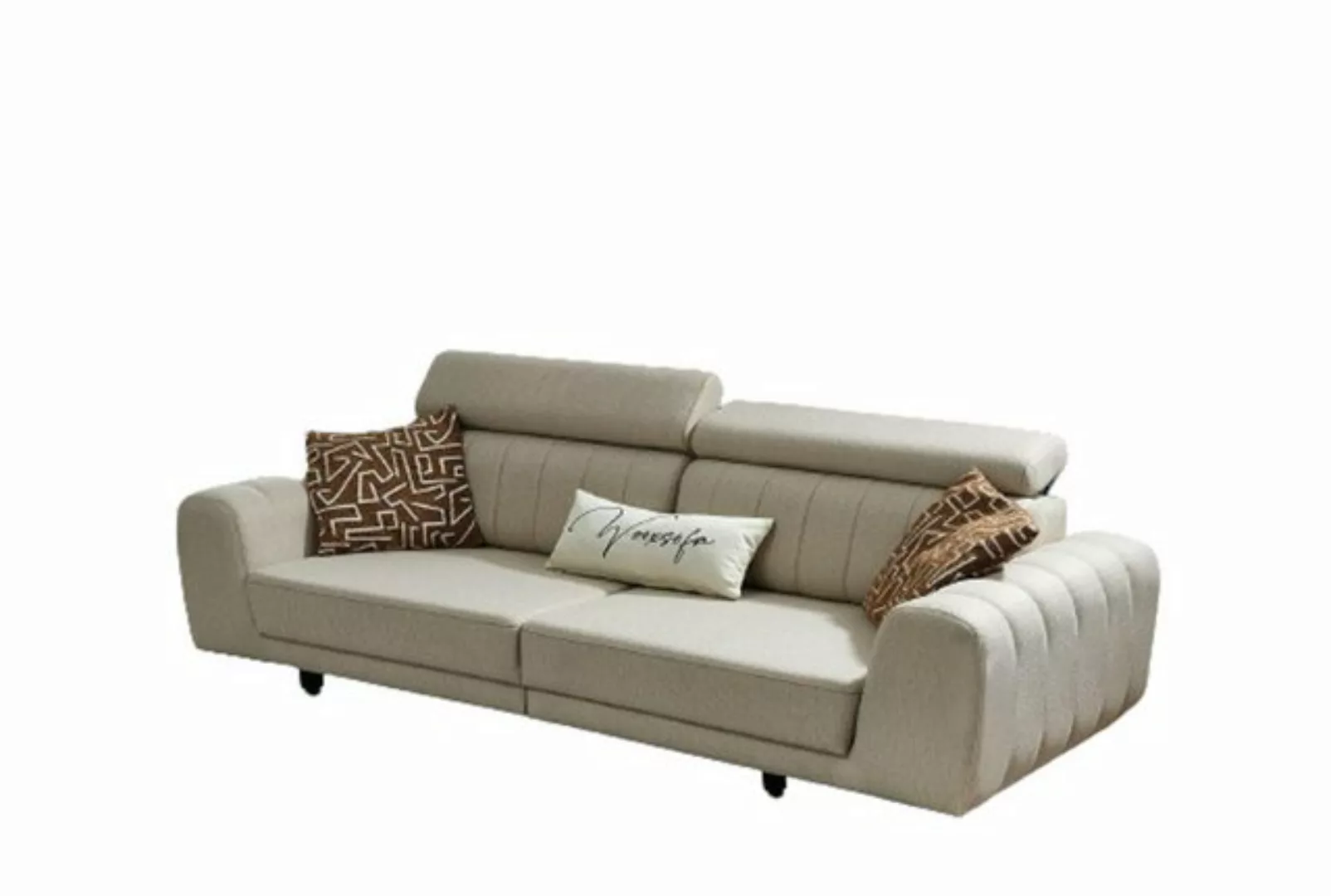 JVmoebel Sofa Stoffsofa Couch Dreisitzer Design Sofa 3 Sitzer Polstersofa B günstig online kaufen