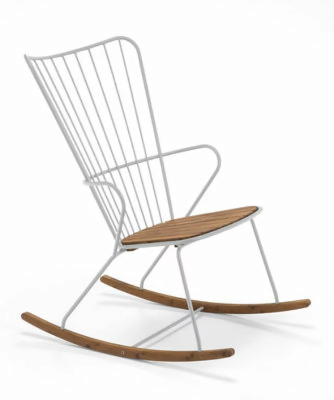 Outdoor Schaukelstuhl PAON - Outdoor Rocking Chair weiß günstig online kaufen