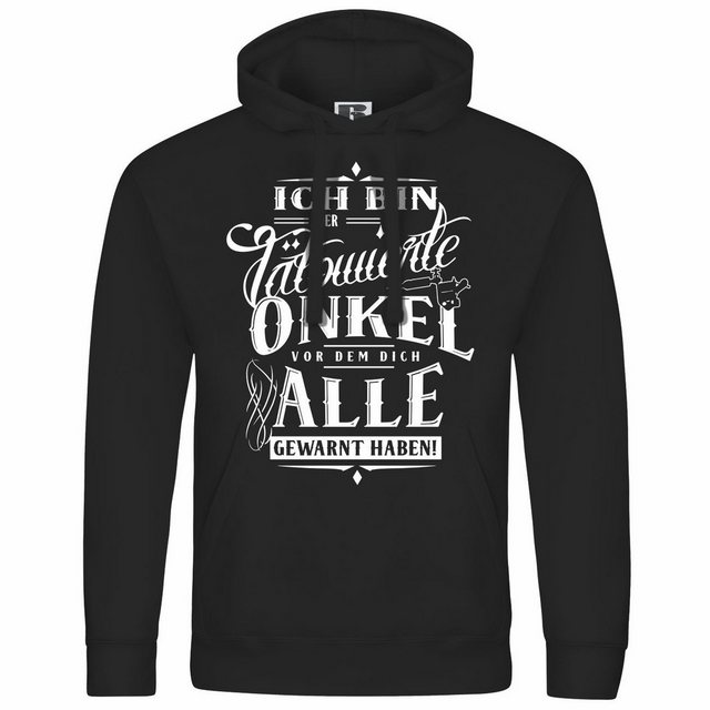 deinshirt Kapuzenpullover Herren Kapuzenpullover Ich bin der tätowierte Onk günstig online kaufen