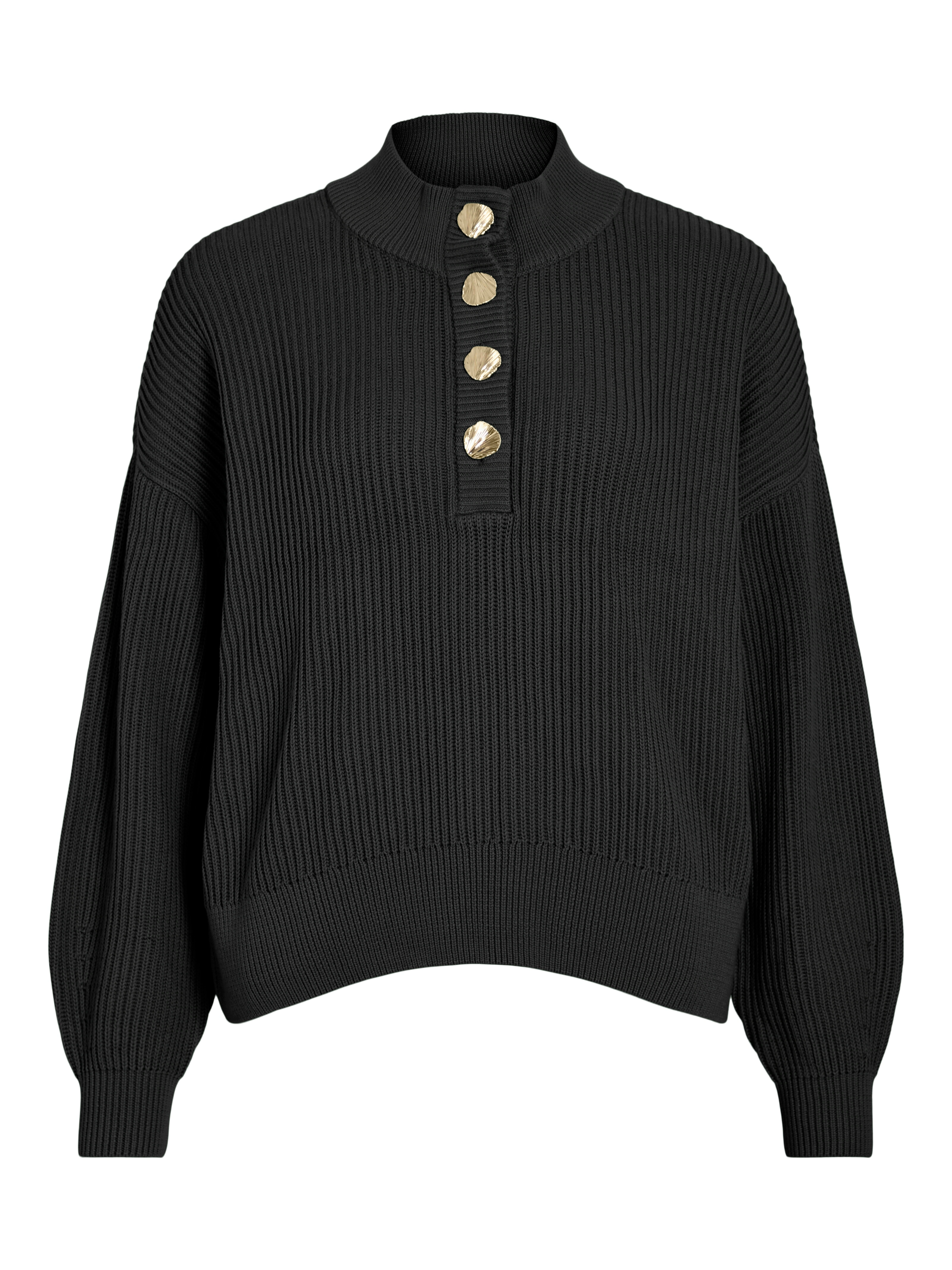 Vila Stehkragenpullover "VICHING CREW NECK L/S KNIT TOP - NOOS" günstig online kaufen