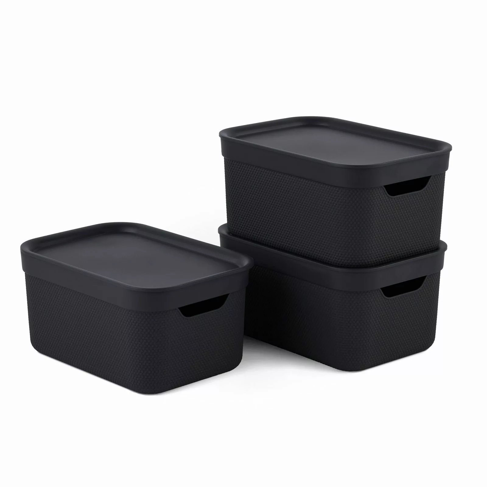 ROTHO Aufbewahrungsbox Jive Dekobox 3er-Set Aufbewahrungskorb günstig online kaufen