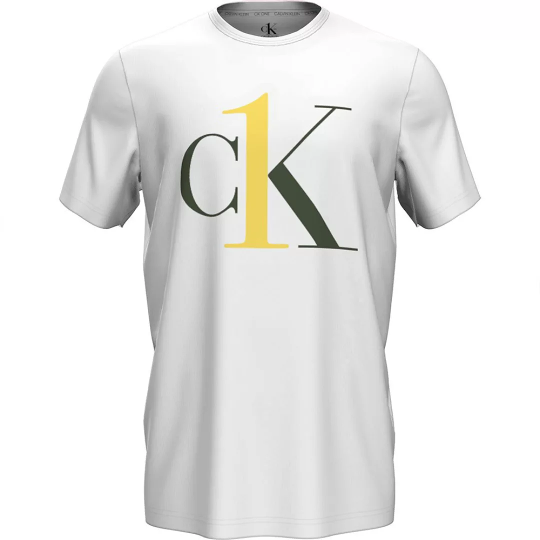 Calvin Klein Underwear Crew T-shirt XL White W / Canary Logo günstig online kaufen