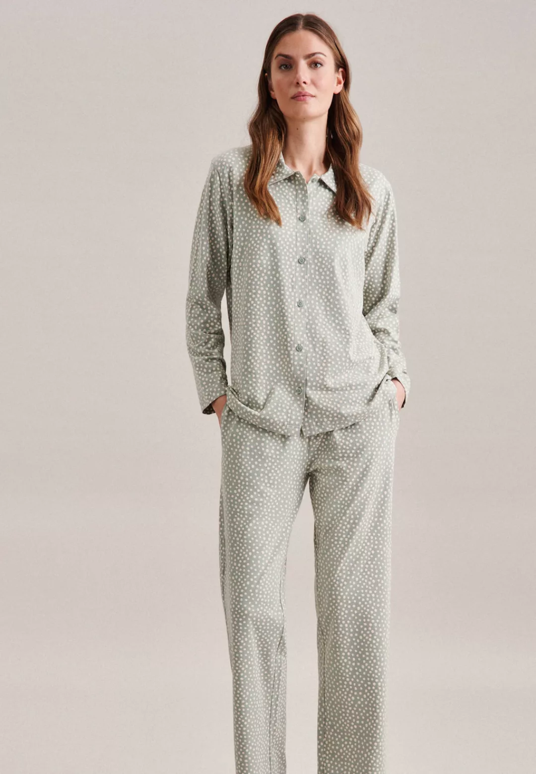 seidensticker Pyjama "Schwarze Rose" günstig online kaufen