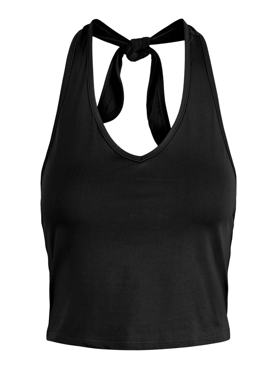 PIECES Pcgina Neckholder-top Damen Schwarz günstig online kaufen