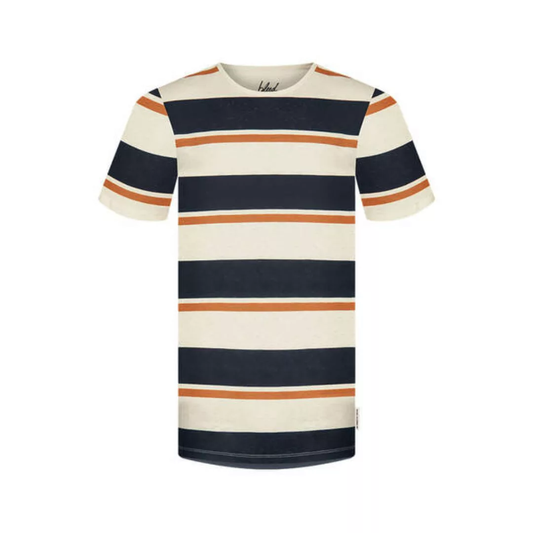 Block Stripe Hanf T-shirt günstig online kaufen