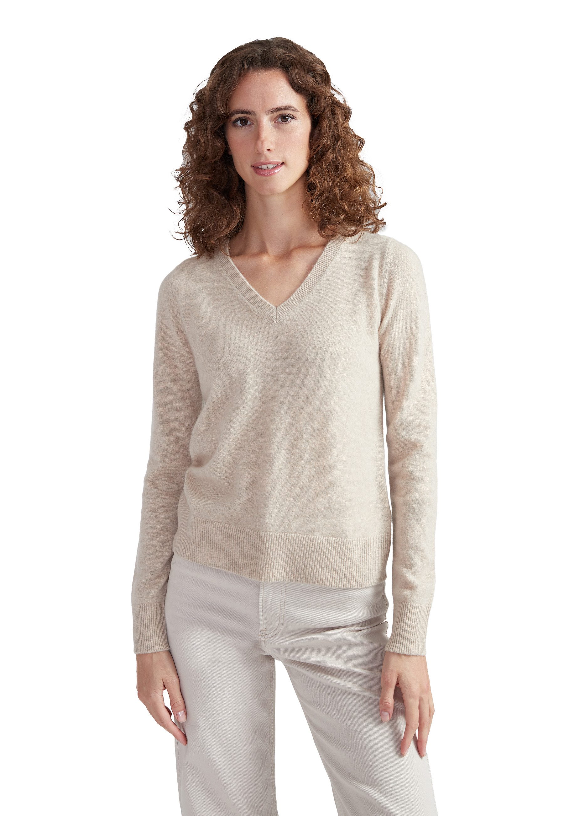 Style & Republic Kaschmirpullover Kaschmirpullover V-Neck günstig online kaufen