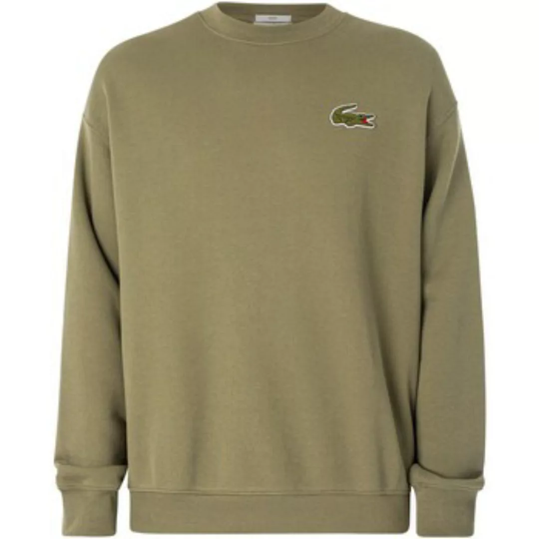 Lacoste  Sweatshirt Lockeres Sweatshirt Mit Krokodil-Logo günstig online kaufen