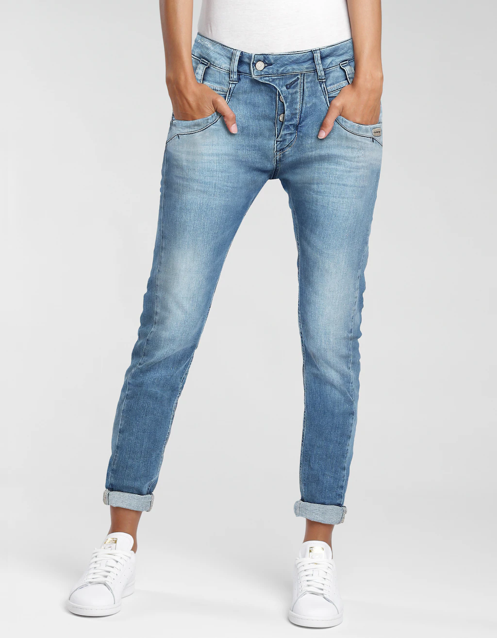 GANG Slim-fit-Jeans "94MARGE", mit besonderem 4-Knopf-Verschluss günstig online kaufen