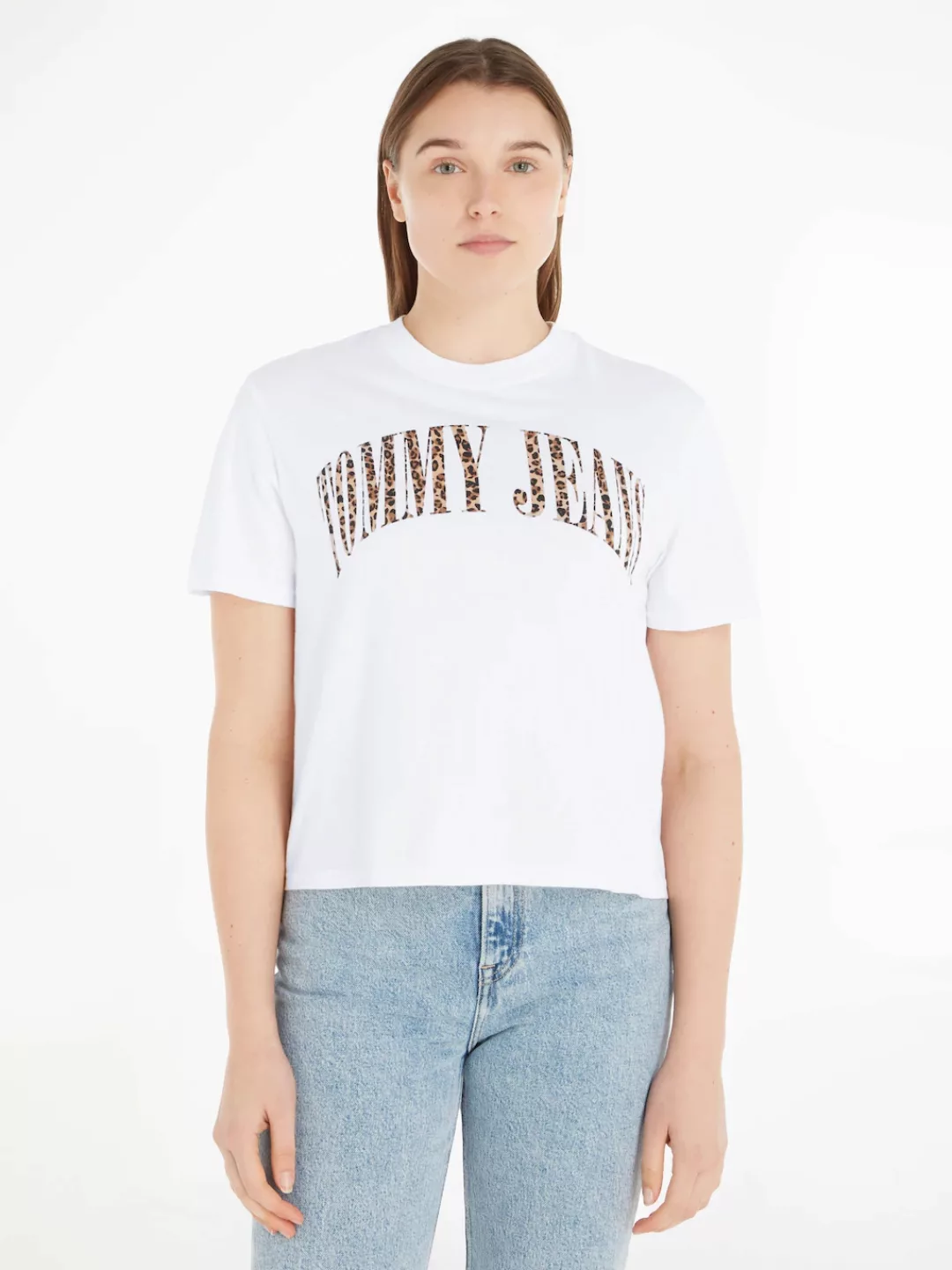 Tommy Jeans T-Shirt "TJW CLS LEO SS" günstig online kaufen