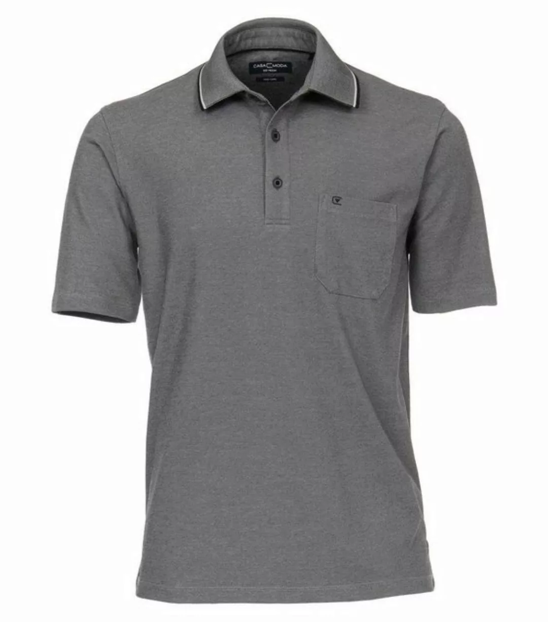 CASAMODA Poloshirt "CASAMODA Polo-Shirt uni" günstig online kaufen