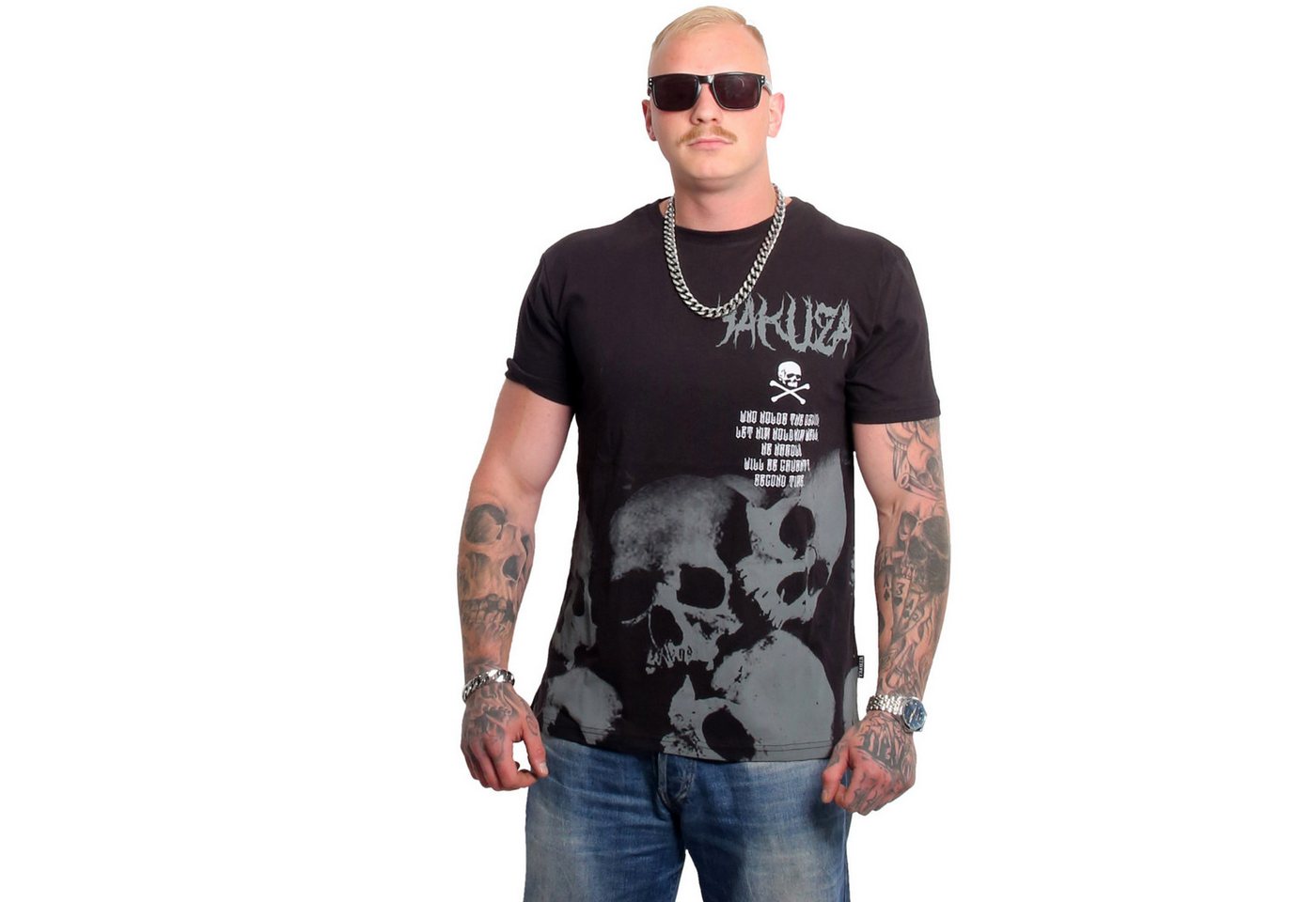 YAKUZA T-Shirt Battlefield günstig online kaufen