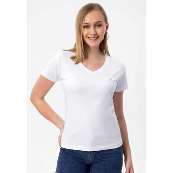 Moxx Paris  T-Shirt Akshaena Regular Fit V-Neck T-shirt günstig online kaufen