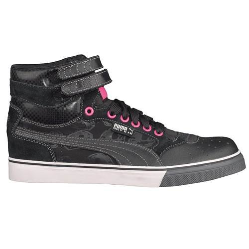 Puma Sky Ii Hi Vulc Skull Wns Schuhe EU 39 Graphite / Pink / Black günstig online kaufen