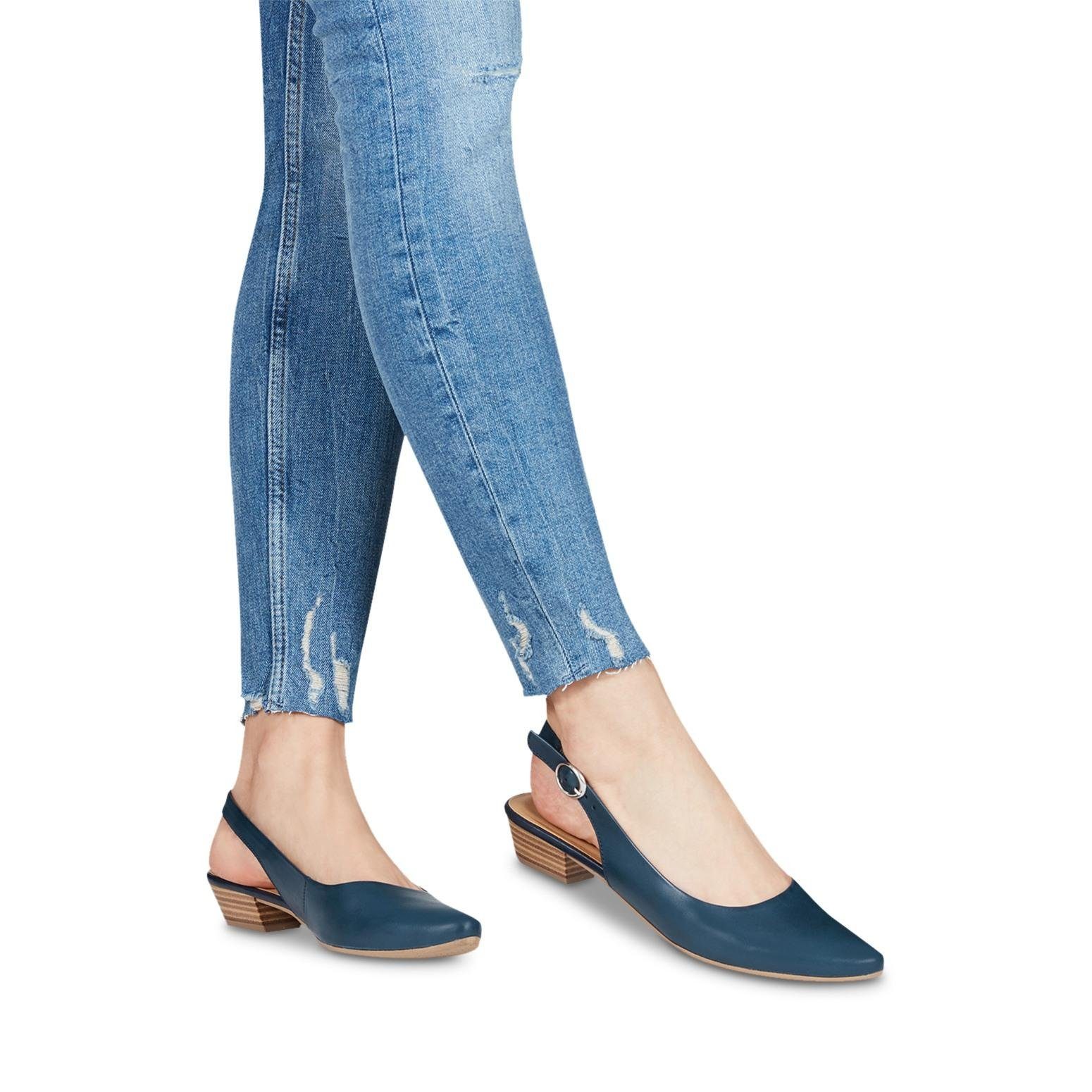 Tamaris Trina Slingpumps, Abendschuh, Sommerschuh, Blockabsatz, günstig online kaufen