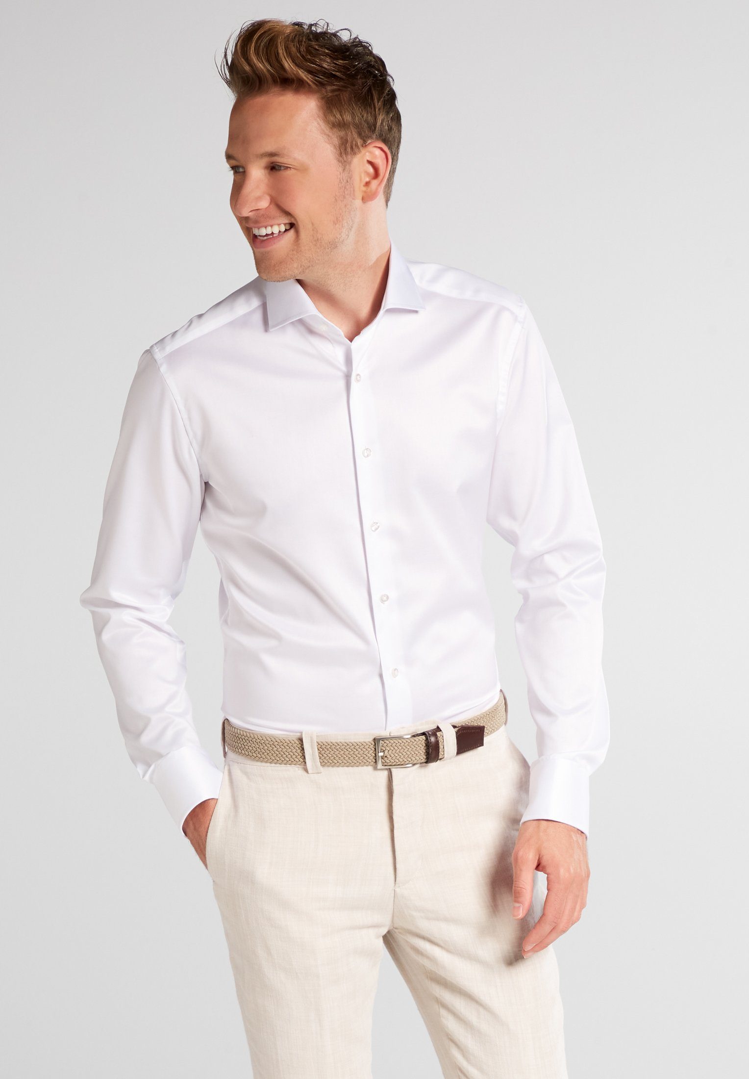 Eterna Langarmhemd "SLIM FIT", NON IRON (bügelfrei) günstig online kaufen