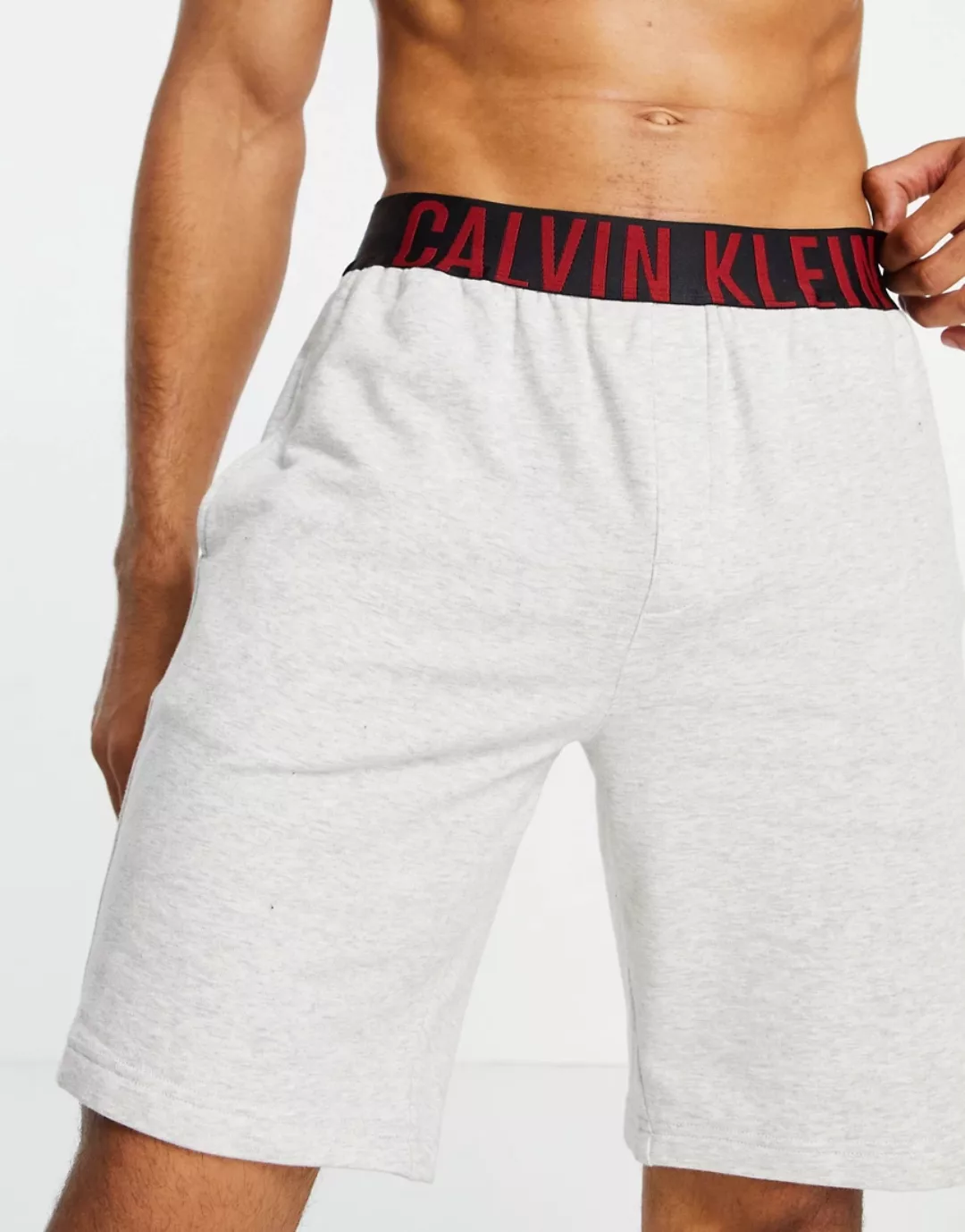 Calvin Klein Underwear Logo Boxer XL Light Grey Heather günstig online kaufen