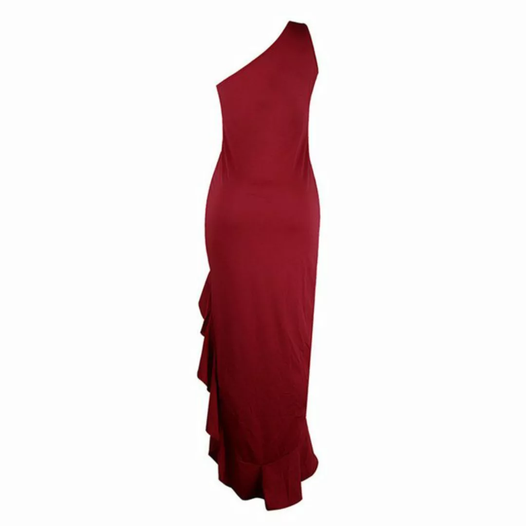 AFAZ New Trading UG Sommerkleid Schulterfreies, einfarbiges, langes, ärmell günstig online kaufen