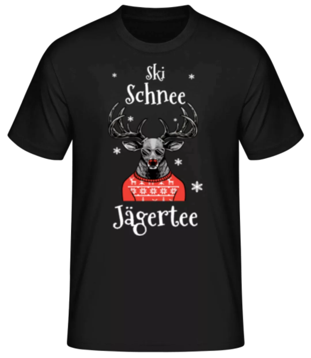 Après Ski Schnee Jägertee · Männer Basic T-Shirt günstig online kaufen