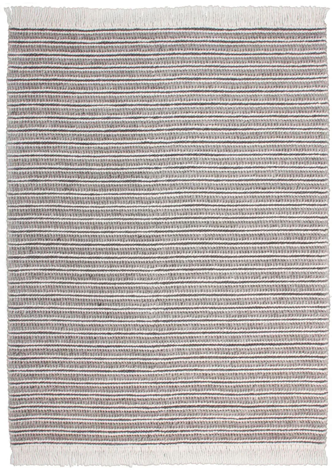 calo-deluxe Teppich »Bature 200«, rechteckig, Wolle mit Viskose und Fransen günstig online kaufen