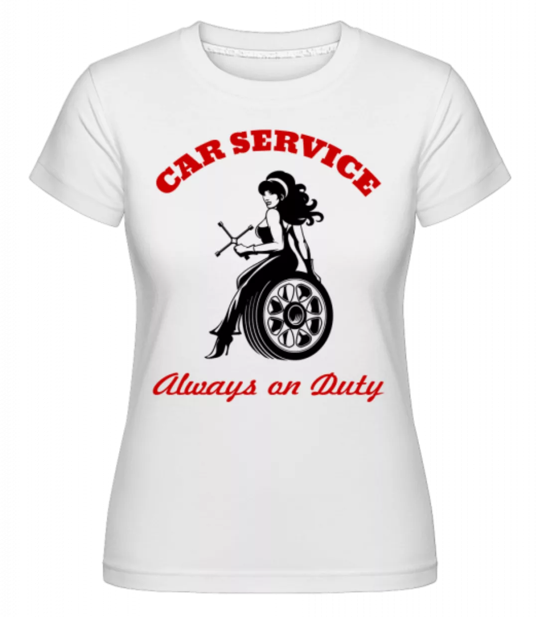 Car Service Sign · Shirtinator Frauen T-Shirt günstig online kaufen