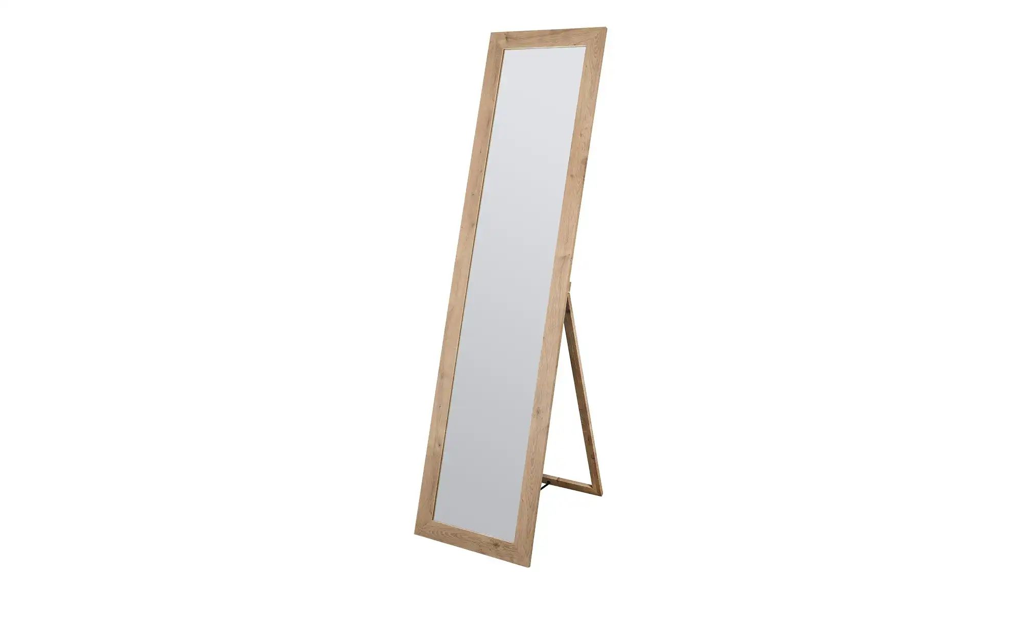 Standspiegel  Muscoline ¦ holzfarben ¦ Glas,Aluminium,Holzwerkstoff ¦ Maße günstig online kaufen