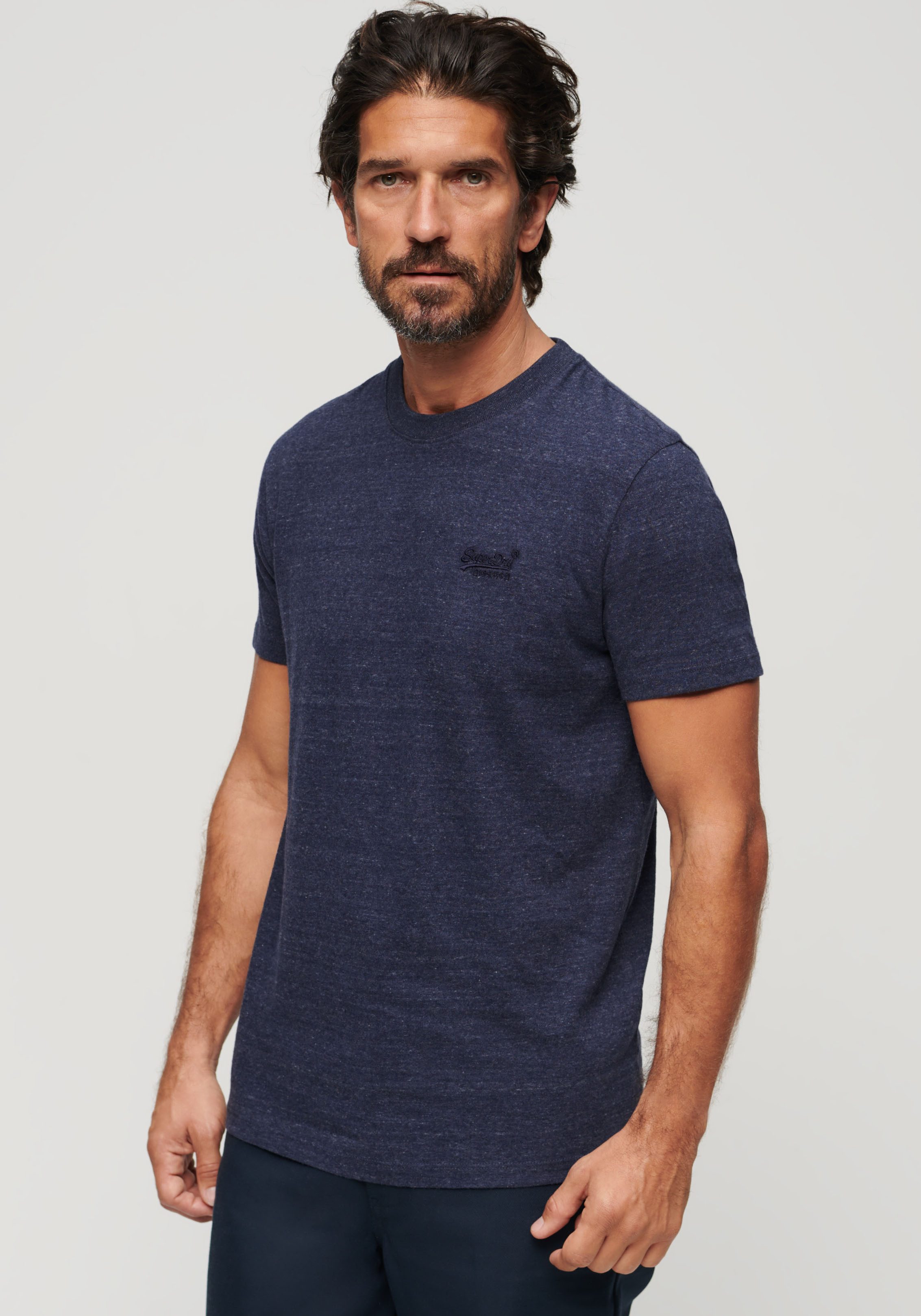 Superdry Rundhalsshirt "ESSENTIAL LOGO EMB TEE" günstig online kaufen