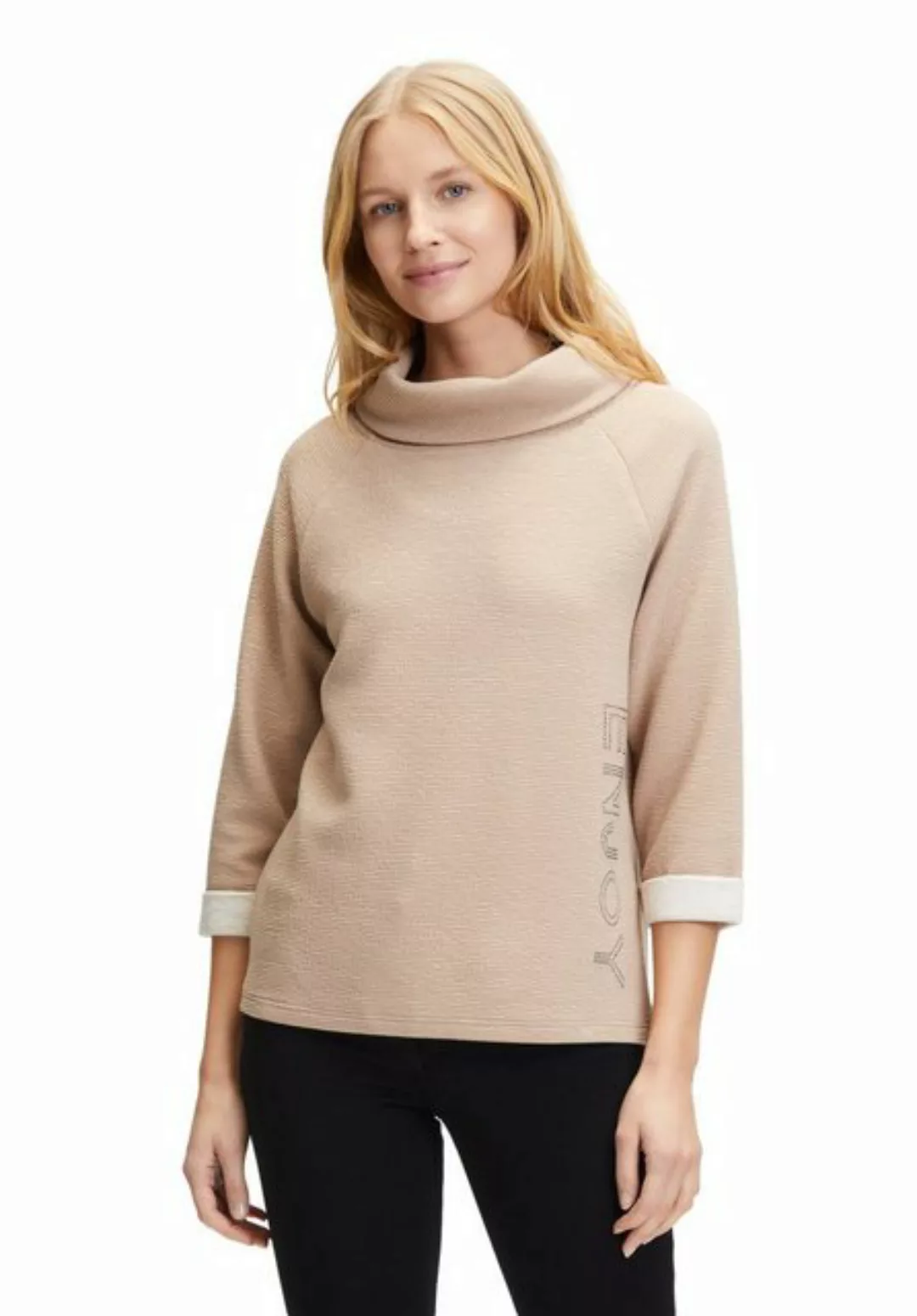 Betty Barclay Sweatshirt mit hohem Kragen (1-tlg) Glitzersteine günstig online kaufen