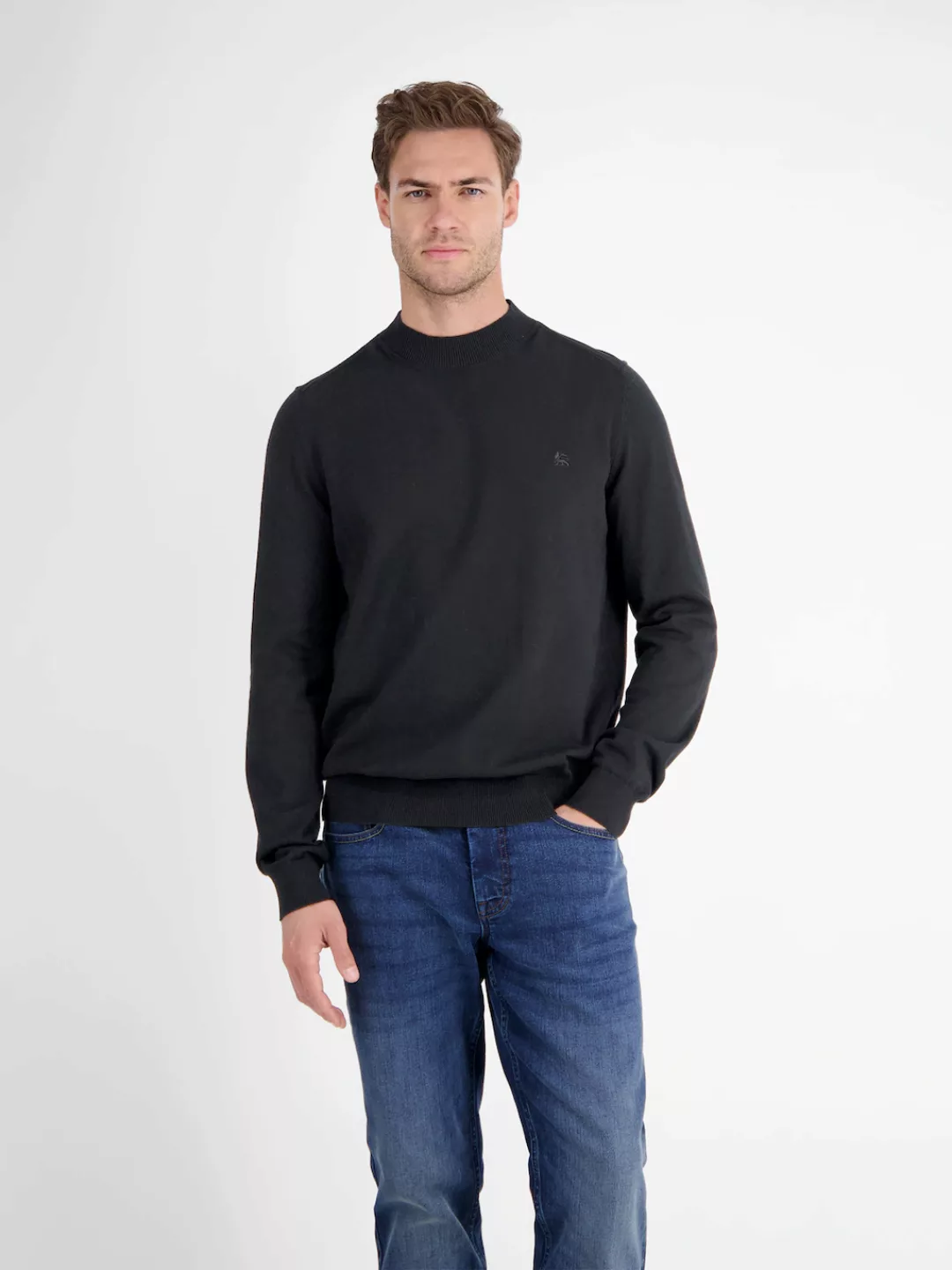 LERROS Strickpullover "LERROS Herren-Pullover mit Turtleneck" günstig online kaufen