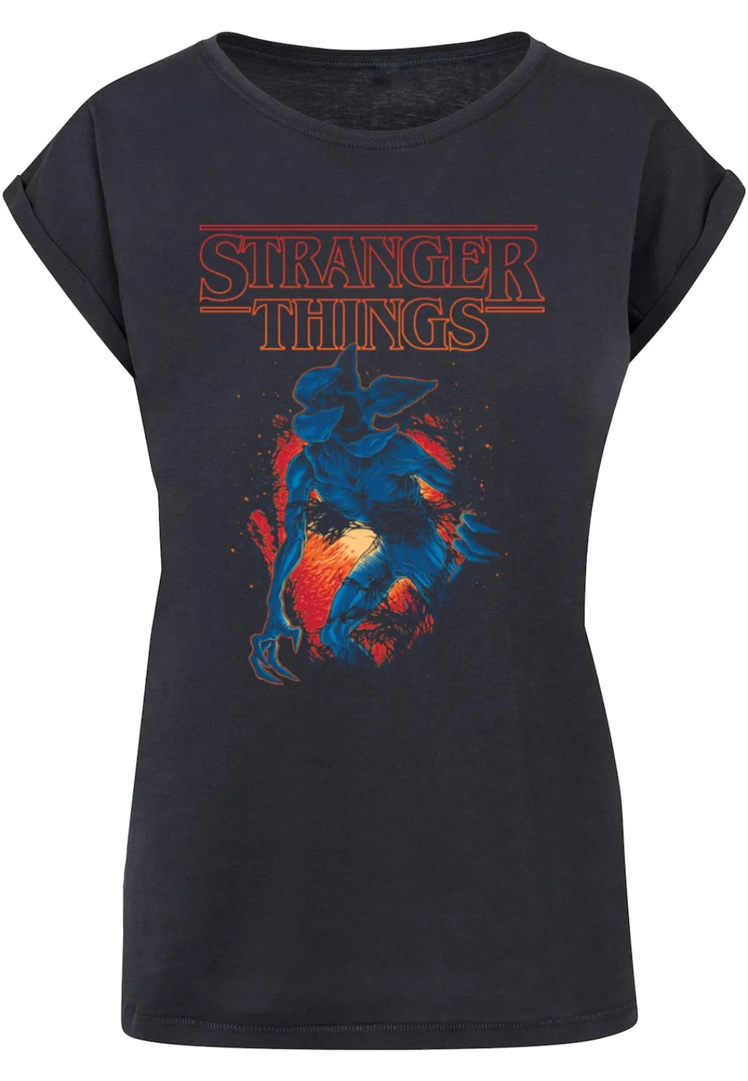 ABSOLUTE CULT T-Shirt "ABSOLUTE CULT Damen Ladies Stranger Things - DemoCav günstig online kaufen