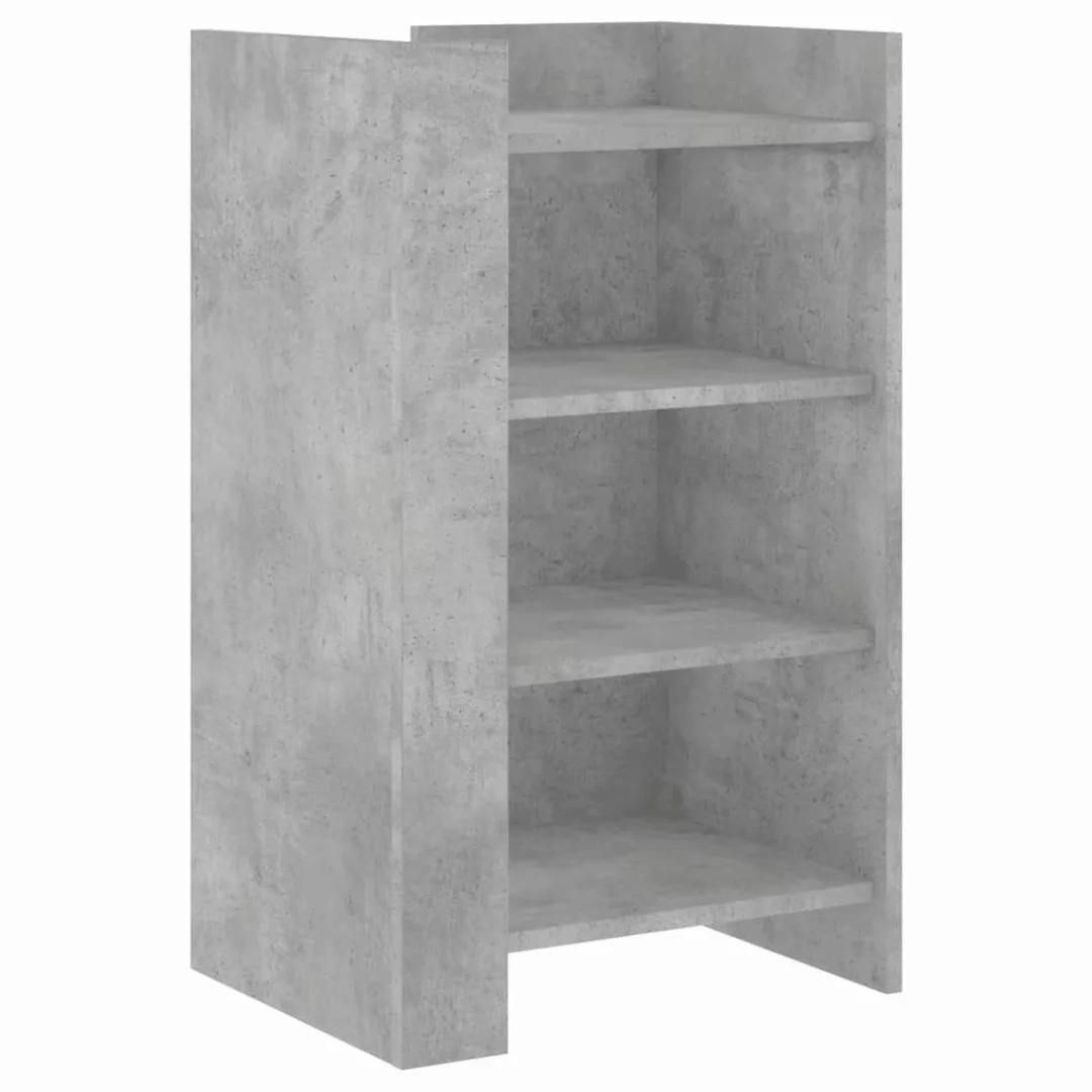vidaXL Sideboard Sideboard Betongrau 45x35x75 cm günstig online kaufen