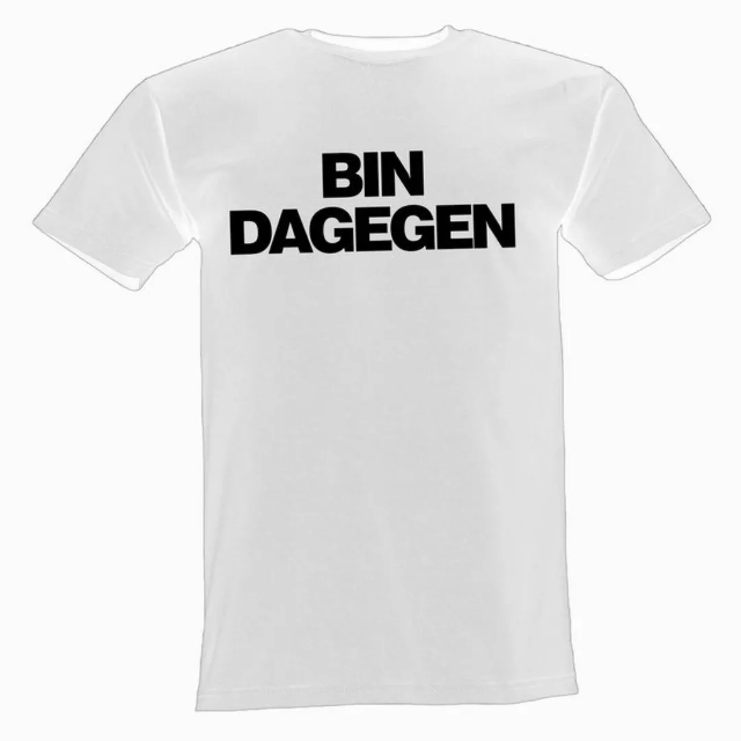 Lustige & Witzige T-Shirts T-Shirt T-Shirt Bin Dagegen Fun-Shirt Logo 45 T- günstig online kaufen