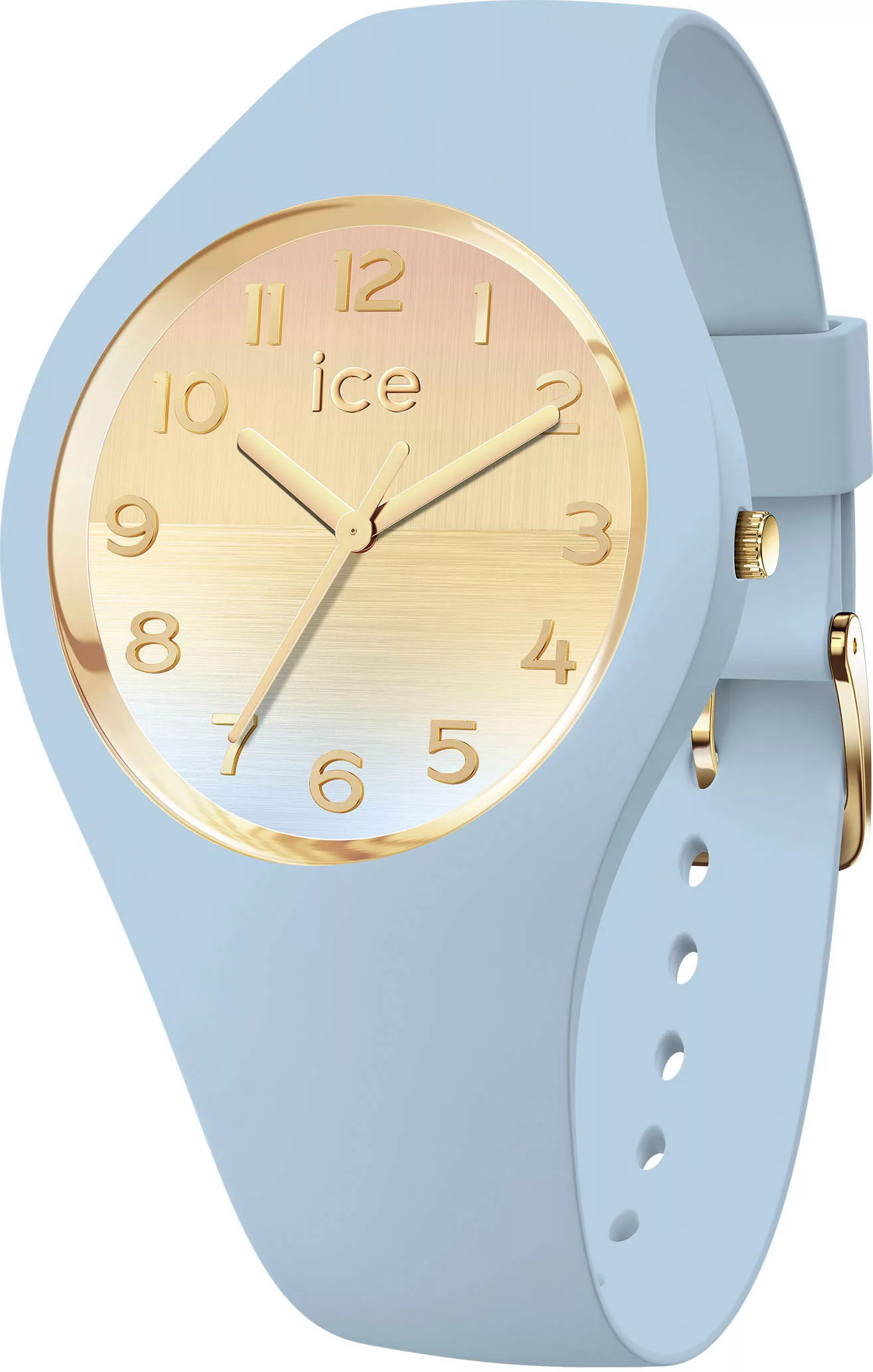 ice-watch Quarzuhr "ICE horizon - Blue gold - Small - 3H, 021358" günstig online kaufen