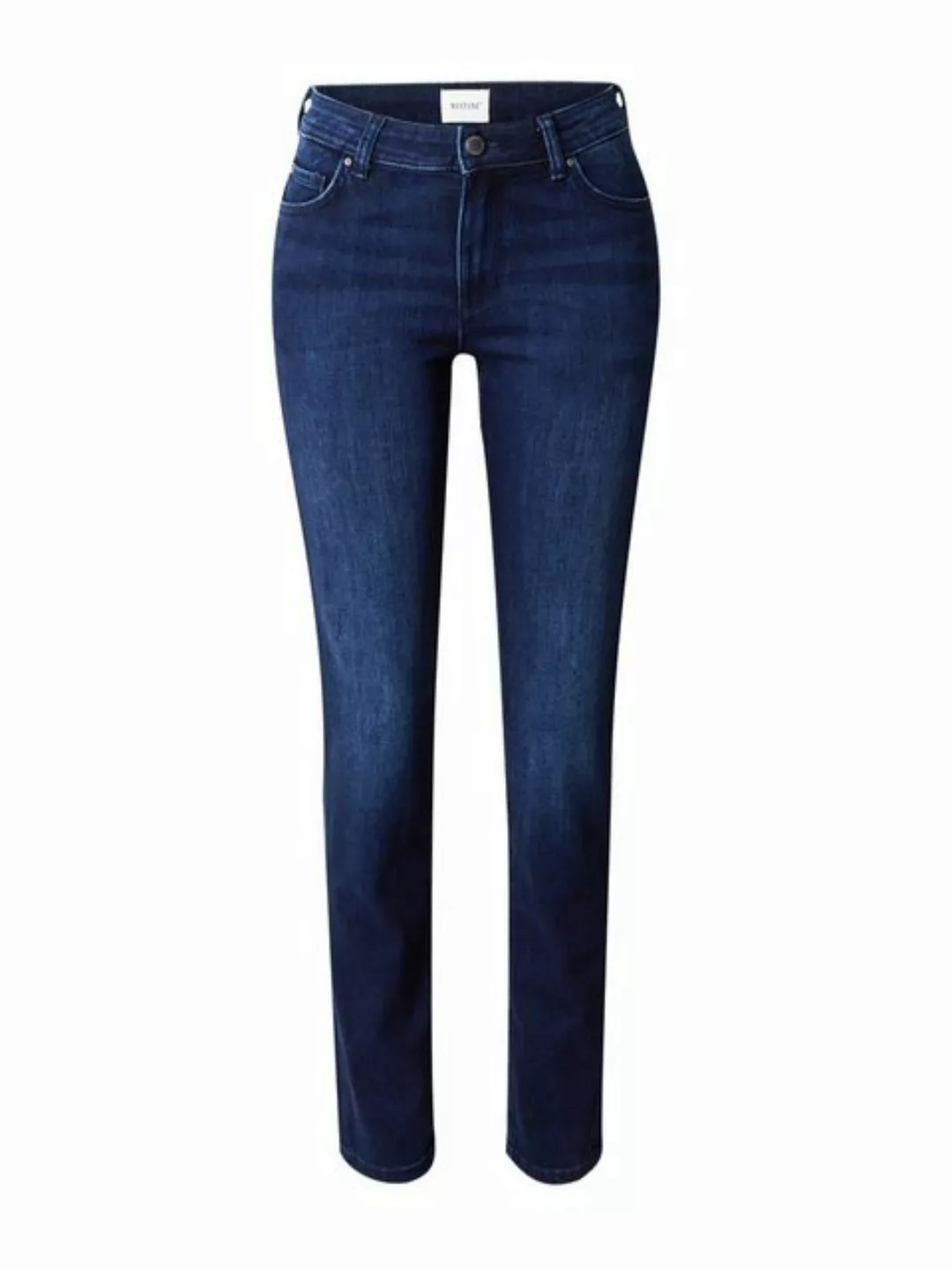 Mustang Damen Jeans CROSBY Relaxed Slim Fit - Blau - Deep Blue Denim günstig online kaufen