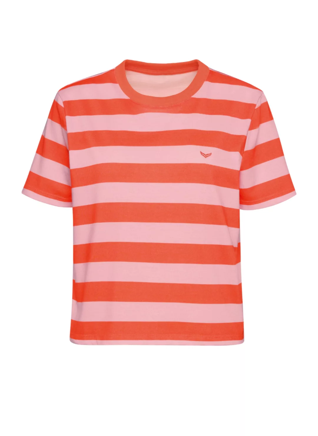 Trigema T-Shirt "TRIGEMA Heavy Oversized Shirt mit Ringelmuster", (1 tlg.) günstig online kaufen