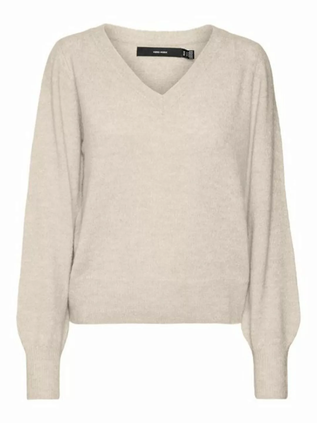 Vero Moda V-Ausschnitt-Pullover BRUNA (1-tlg) Plain/ohne Details günstig online kaufen