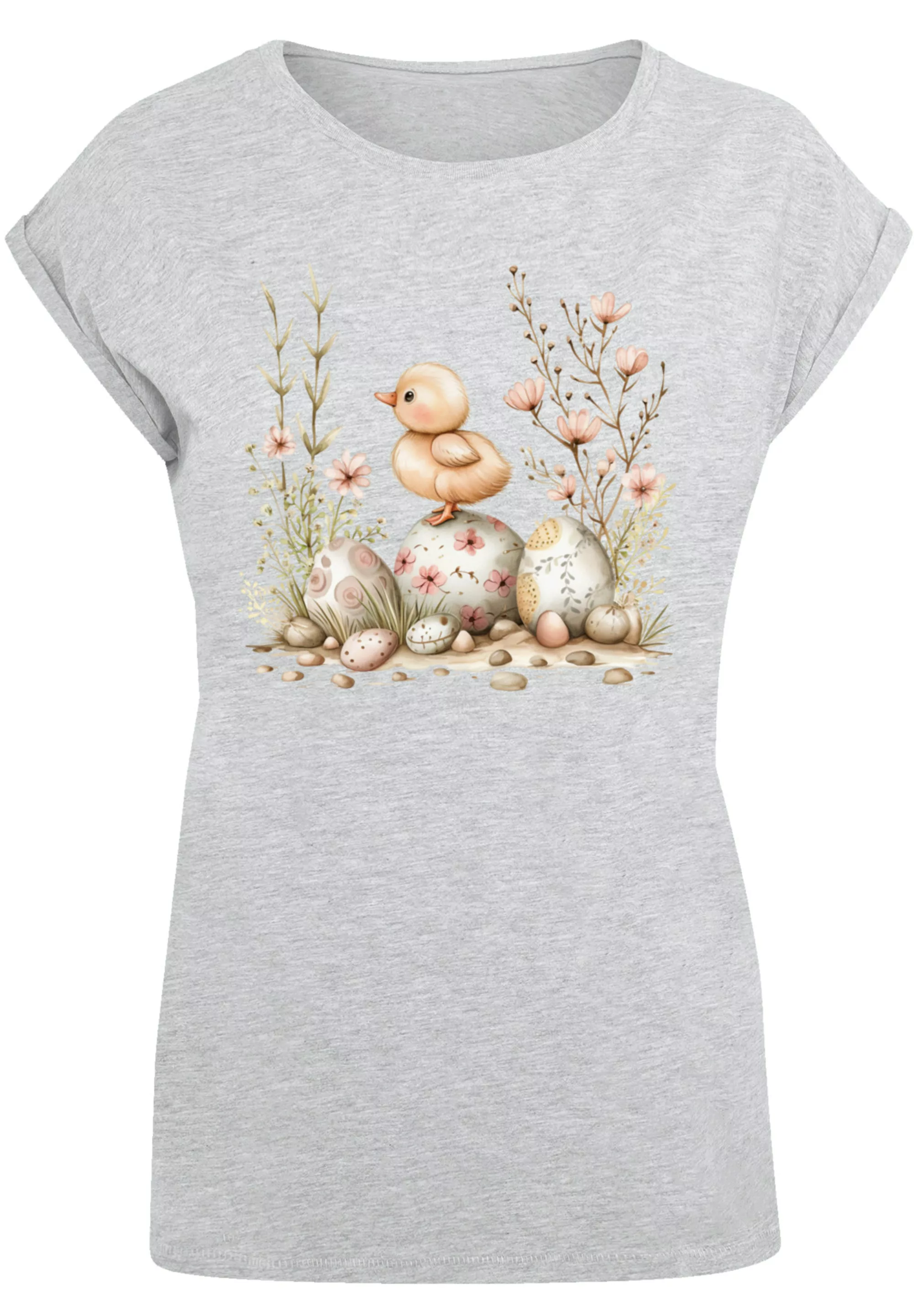 F4NT4STIC T-Shirt "Ostern Küken Ei Blumen", Premium Qualität günstig online kaufen