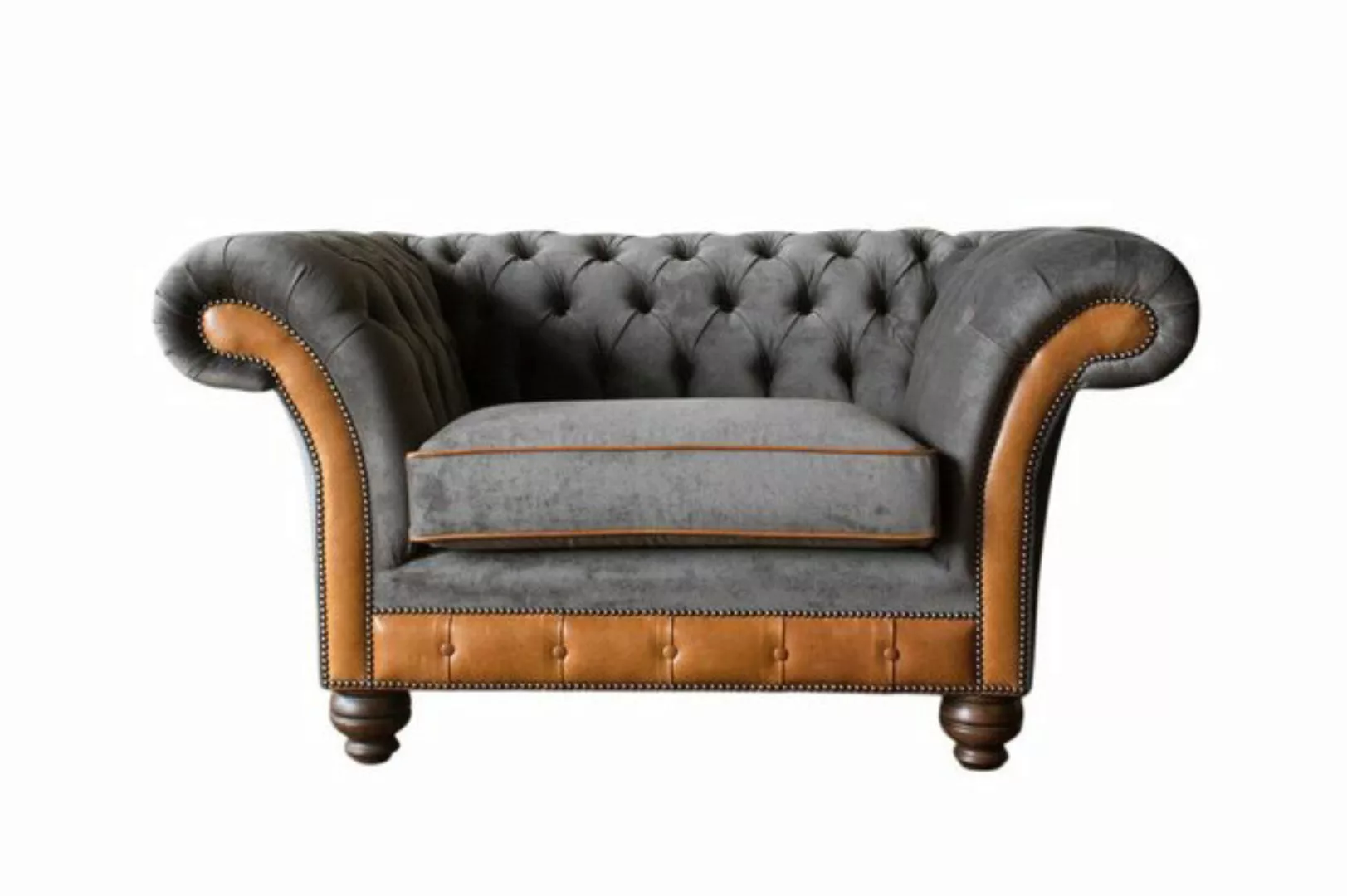 Xlmoebel Sofa Neuer Einzelsitz-Sessel Fernsehclub-Couch Chesterfield Origin günstig online kaufen