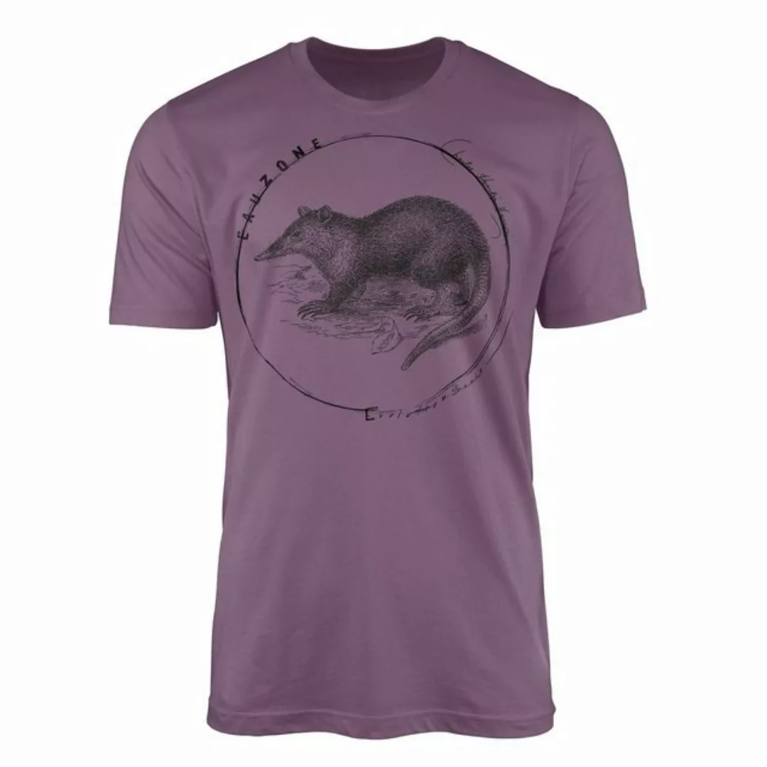 Sinus Art T-Shirt Evolution Herren T-Shirt Spitzmaus günstig online kaufen