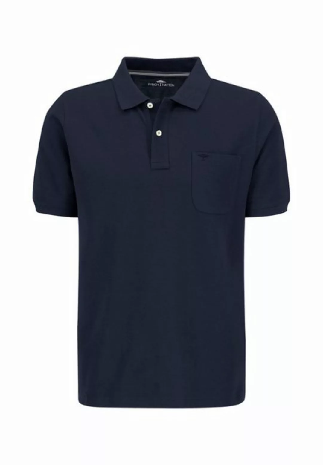 FYNCH-HATTON Poloshirt Polo, Chest Pkt, Premium Cotton navy günstig online kaufen