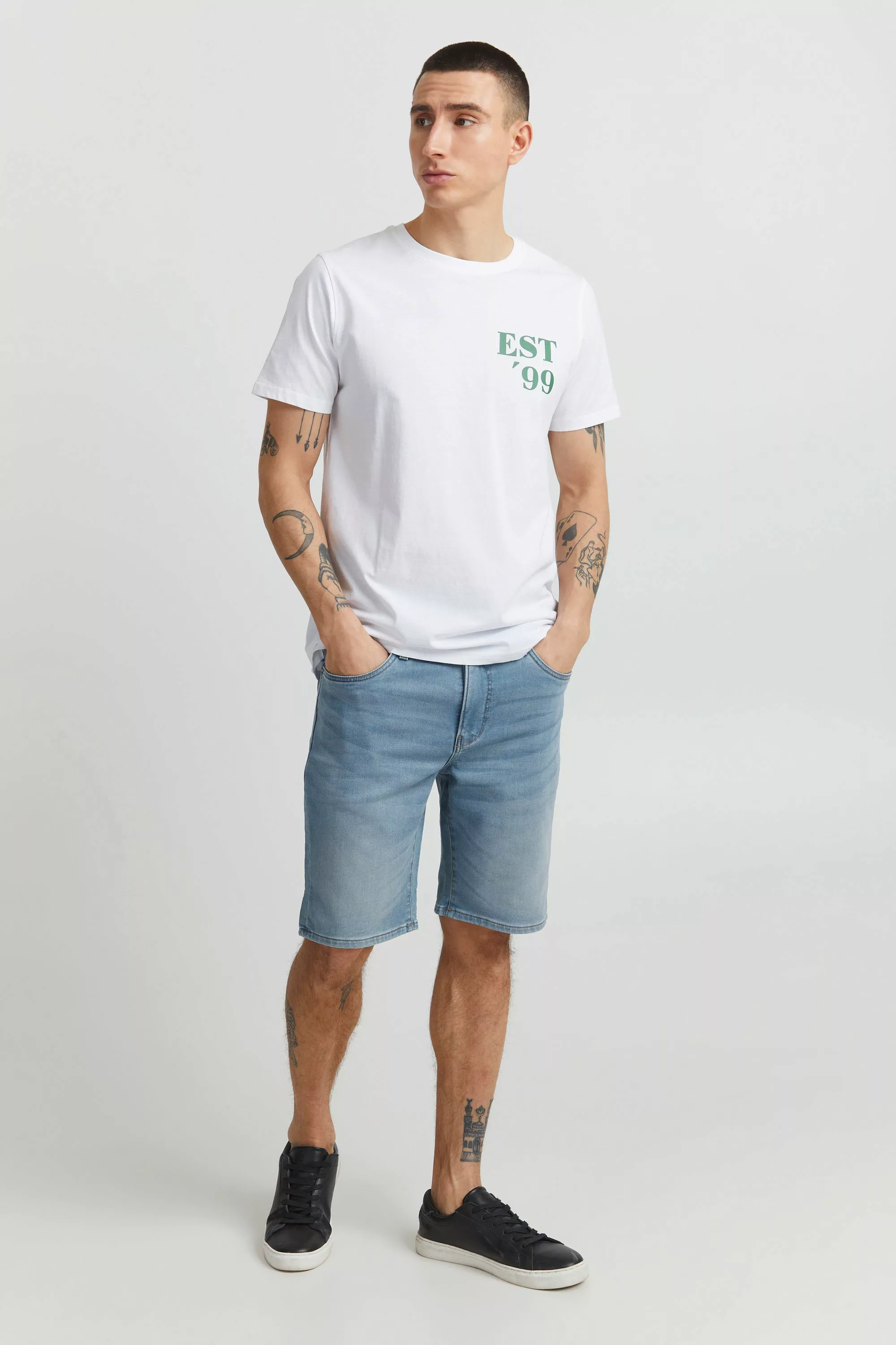 Solid Jeansshorts "Jeansshorts SDBrent" günstig online kaufen