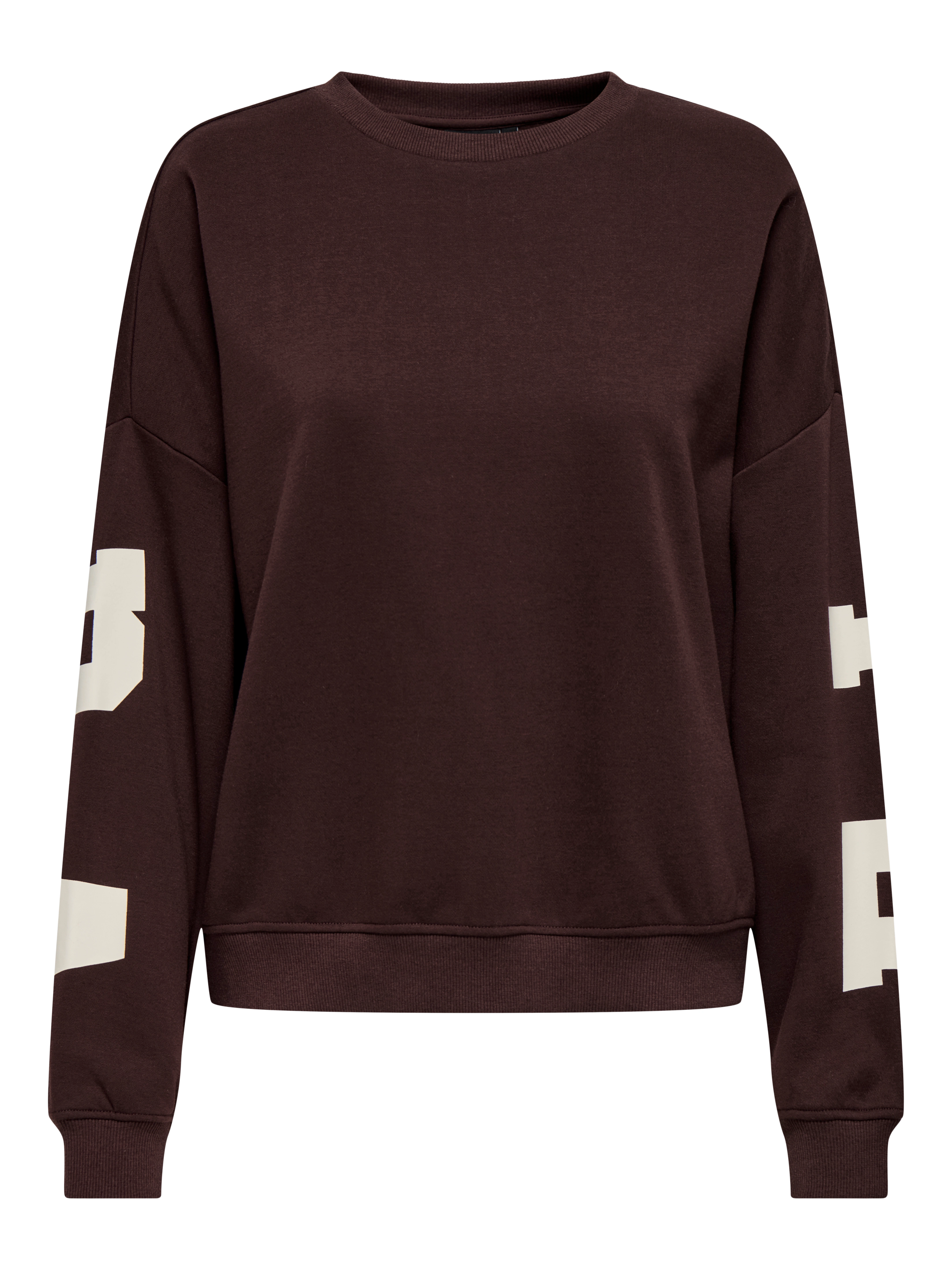 ONLY Sweatshirt "ONLSWEAT L/S BACK/SLEEVE PRINT SWT NOOS" günstig online kaufen